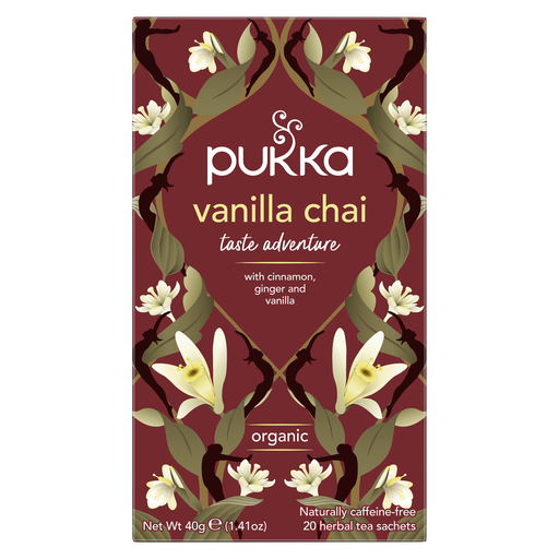 [4769] [20% OFF] Pukka Organic Teas - Vanilla Chai X 4 X 20pc