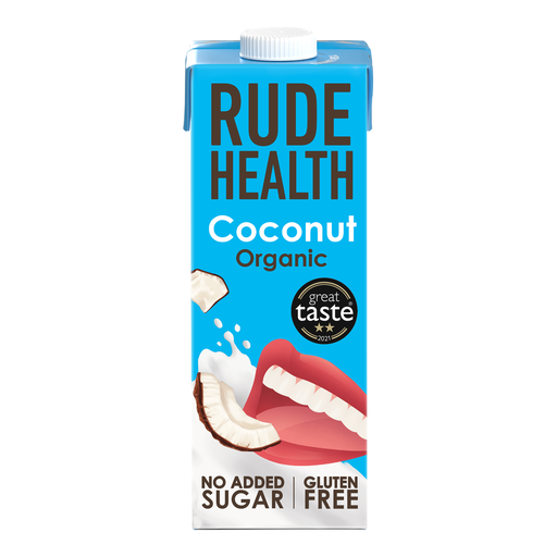 [4904] Rude Health Drinks - Organic Coconut X 6 X 1L