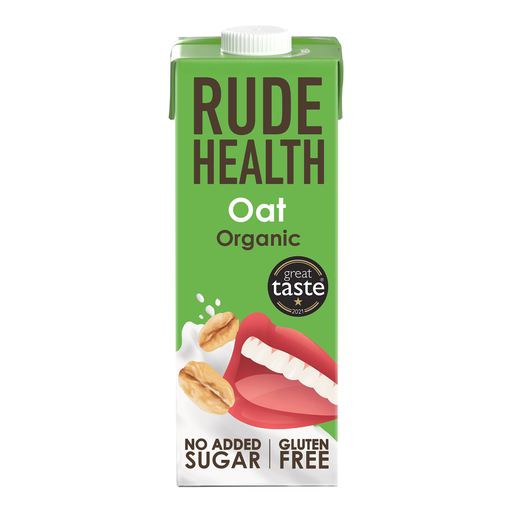 [4911] Rude Health Drinks - Organic GF Oat X 6 X 1L