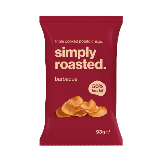 [13943] [10% OFF] Simply Roasted Crisps - LARGE Barbecue X 12 X 93g