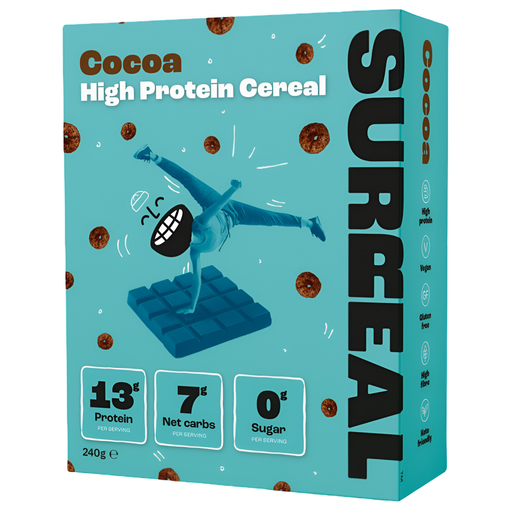 [10883] Surreal High Protein Cereal - Cocoa X 6 X 240g