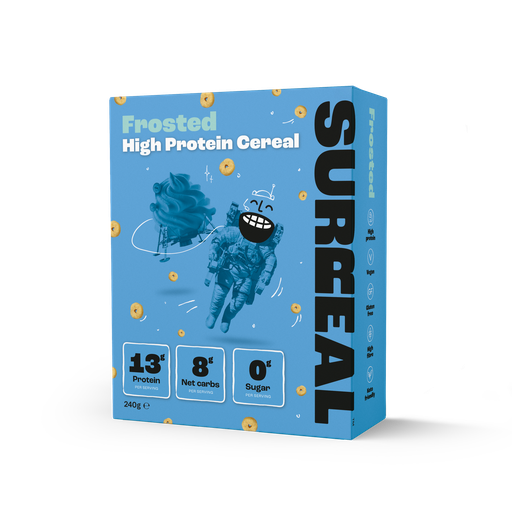 [10884] Surreal High Protein Cereal - Frosted X 6 X 240g