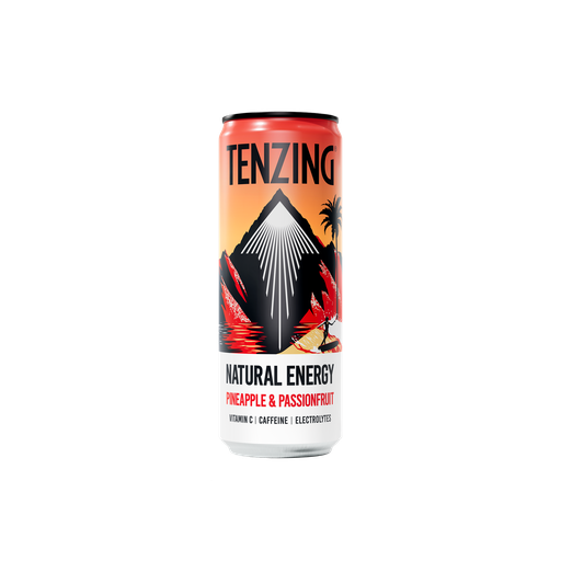 [13149] [15% OFF] Tenzing Natural Energy Drink - Pineapple and Passionfruit BCAA X 12 X 250ml
