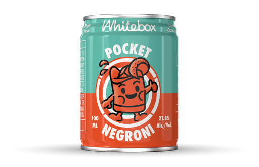 [12187] [15% OFF] Whitebox Cocktails - Pocket Negroni 21.80%ABV X 12 X 100ml