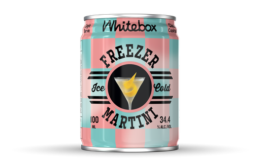 [12188] Whitebox Cocktails - Freezer Martini 34.40%ABV X 12 X 100ml