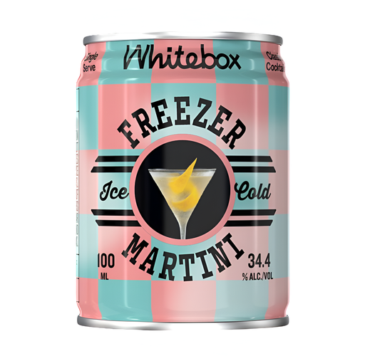 [12188] Whitebox Cocktails - Freezer Martini 34.40%ABV X 12 X 100ml