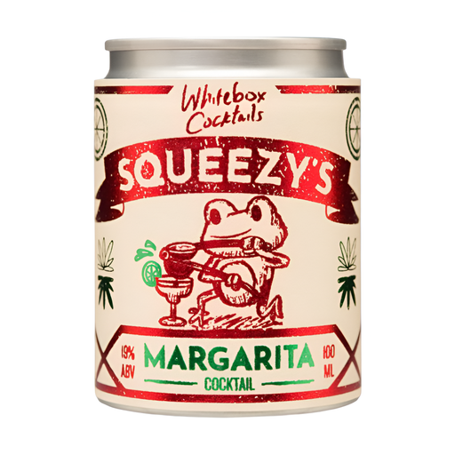 [12189] [15% OFF] Whitebox Cocktails - Squeezys Margarita 19.00%ABV X 12 X 100ml