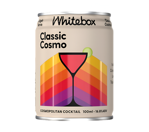 [12190] Whitebox Cocktails - Classic Cosmo 16.80%ABV X 12 X 100ml