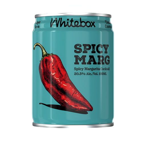 [13306] [5% OFF] Whitebox Cocktails - Spicy Margarita 20.5% ABV X 12 X 100ml
