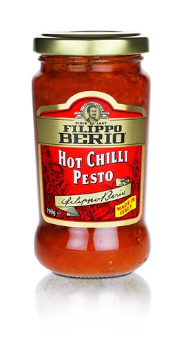 [13774] Filippo Berio Pesto - Hot Chilli X 6 X 190g