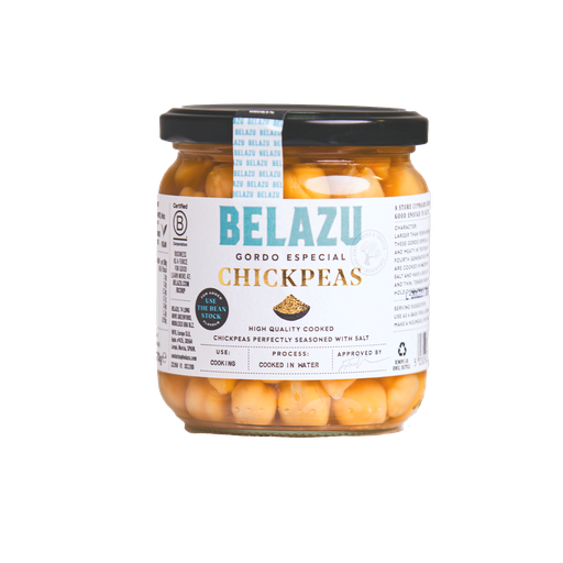 [13501] [20% OFF] Belazu Beans and Pulses - Chickpeas X 12 X 370g