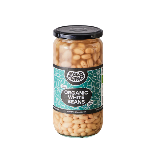 [12693] Bold Bean Co Organic Beans - LARGE White Beans X 12 X 700g