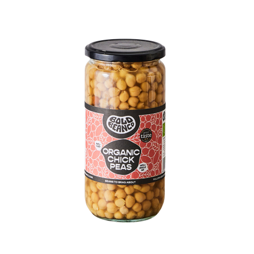 [12692] Bold Bean Co Organic Chickpeas - LARGE Chickpeas X 12 X 700g