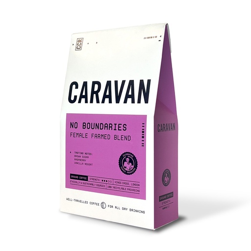 [10610] [20% OFF] Caravan Coffee Roasters - GROUND No Boundaries Blend X 6 X 200g