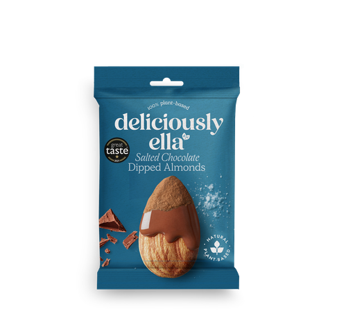 [13002] [20% OFF] Deliciously Ella Chocolate Almonds - Salted X 12 X 27g