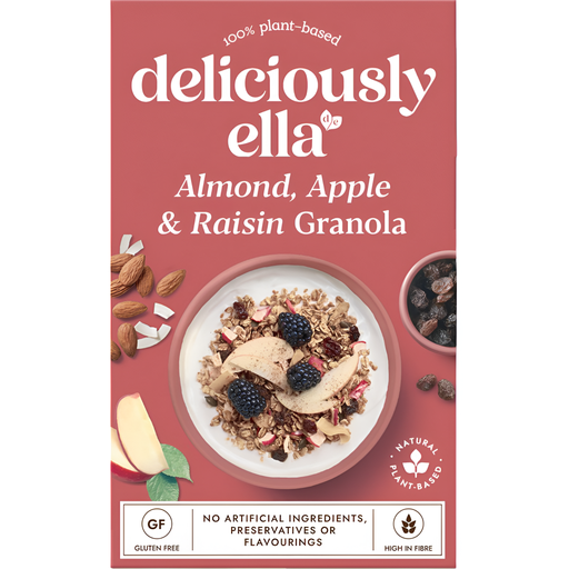 [13010] Deliciously Ella Granola - Apple and Raisin Granola X 6 X 400g
