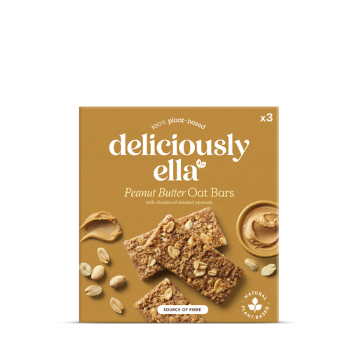 [13006] Deliciously Ella Oat Bar - MPK Peanut Butter X 12 X (3x50g)