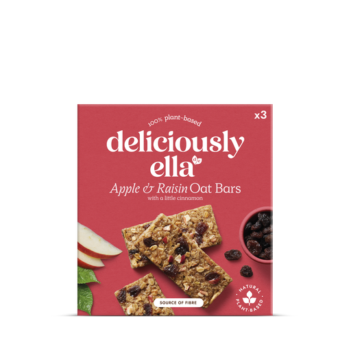 [13007] Deliciously Ella Oat Bar - MPK Apple and Raisin X 12 X (3x50g)