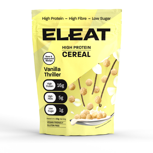 [11313] [15% OFF] Eleat High Protein Cereal - Vanilla X 5 X 250g
