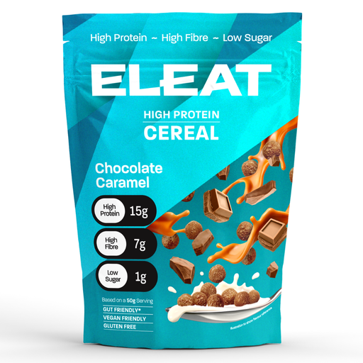 [11686] [15% OFF] Eleat High Protein Cereal - Chocolate Caramel X 5 X 250g