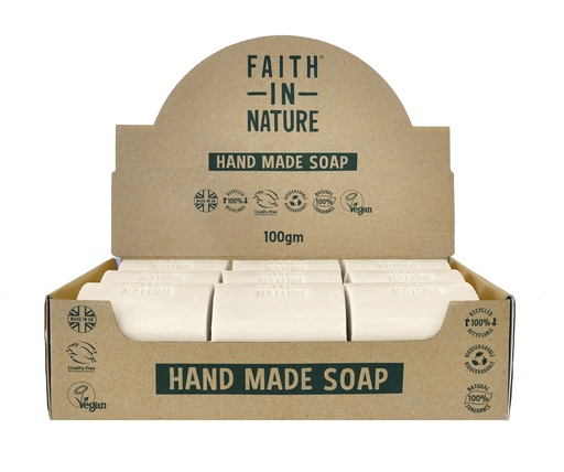 [11730] Faith In Nature Unpackaged Soap - Tea Tree X 18 X 100g