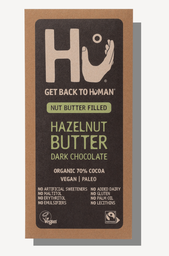 [10367] Hu Kitchen Vegan Chocolate - Hazelnut Butter Dark X 12 X 60g