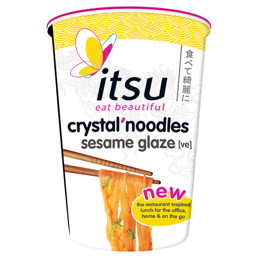 [12391] Itsu Noodles Cup - Crystal Sesame Glaze X 6 X 77g
