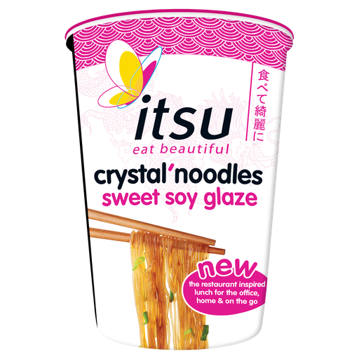 [12392] Itsu Noodles Cup - Crystal Soy Glaze X 6 X 73g