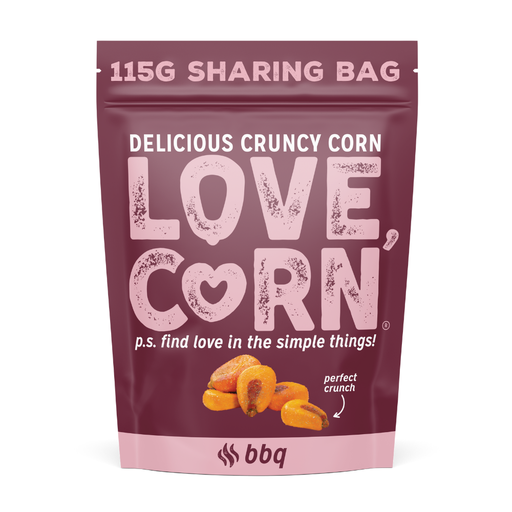 [8494] Love Corn Snack - Sharing BBQ X 6 X 115g