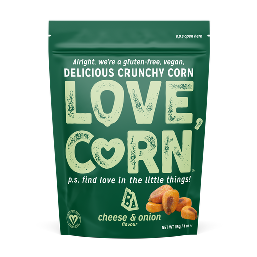 [8496] [20% OFF] Love Corn Snack - Sharing Cheese & Onion X 6 X 115g