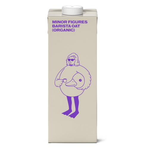 [6668] Minor Figures Barista Oat Milk - ORGANIC X 6 X 1L