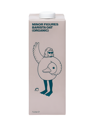 [6668] Minor Figures Barista Oat Milk - ORGANIC X 6 X 1L