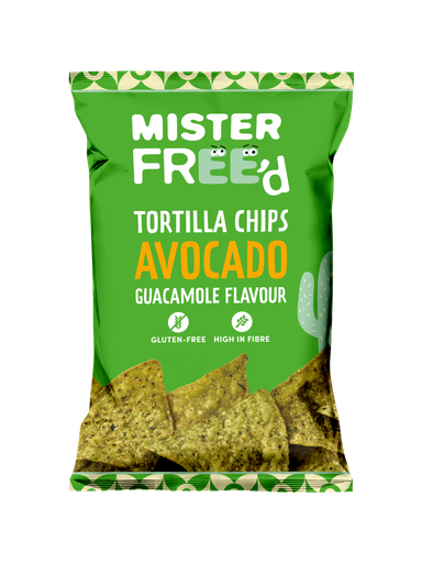 [9202] [20% OFF] Mister Freed Tortilla Chips - Avocado X 12 X 135g