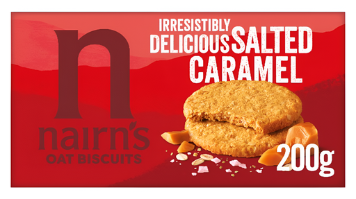 [10437] [20% OFF] Nairns Oat Biscuits - Salted Caramel X 6 X 200g
