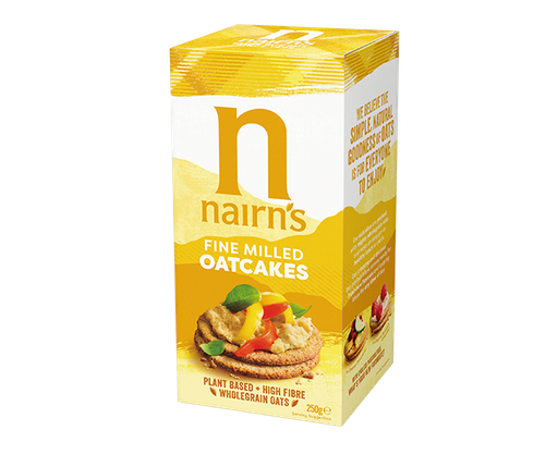 [5786] [20% OFF] Nairns Oatcakes - Fine Milled Oatcakes X 12 X 218g