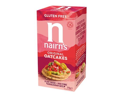 [5793] [20% OFF] Nairns Oatcakes - GLUTEN FREE Oatcakes Carton X 8 X 213g