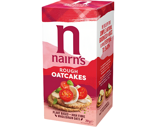 [5824] [20% OFF] Nairns Oatcakes - Rough Oatcakes X 10 X 291g
