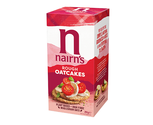 [5824] [20% OFF] Nairns Oatcakes - Rough Oatcakes X 10 X 291g