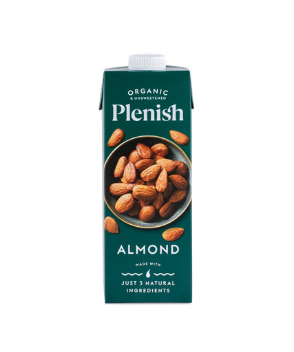[12414] [20% OFF] Plenish Organic Plant Based Milk - Almond X 8 X 1L