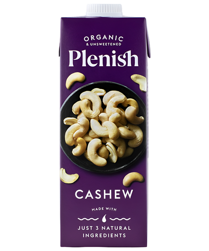 [12415] Plenish Organic Plant Based Milk - Cashew X 8 X 1L