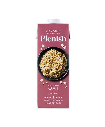 [12418] [20% OFF] Plenish Organic Plant Based Milk - Gluten Free Oat X 6 X 1L
