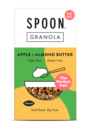 [11337] Spoon Granola - Apple and Almond Butter X 5 X 400g