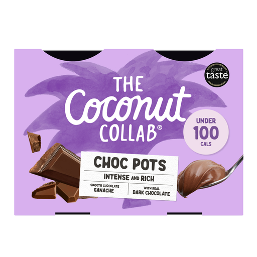 [6999] The Coconut Collaborative Dessert - Little Chocolate Pots (4x45g) 180g