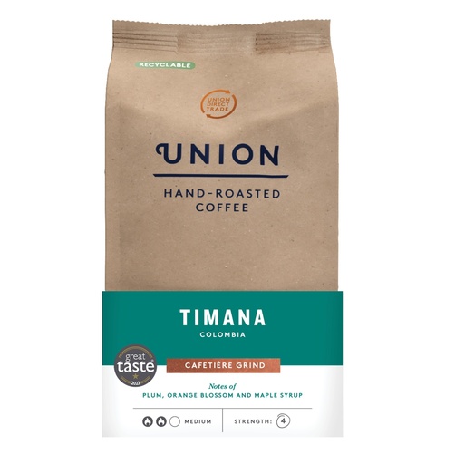 [5141] Union Coffee - GROUND Timana X 6 X 200g