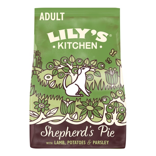 [12311] Lilys Kitchen Pet Food - DOG DRY Lamb Shepherds Pie ZDLP12 X 4 X 1kg
