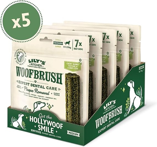 [12305] [25% OFF] Lilys Kitchen Pet Food Multipack - DOG Woofbrush Medium DDTLM07 X 5 X (7x28g)