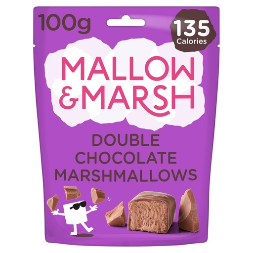 [11473] Mallow & Marsh Marshmallows - Double Chocolate X 6 X 100g