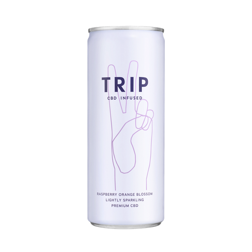 [13444] Trip CBD Infused Drink - Raspberry Orange Blossom 25mg X 12 X 250ml