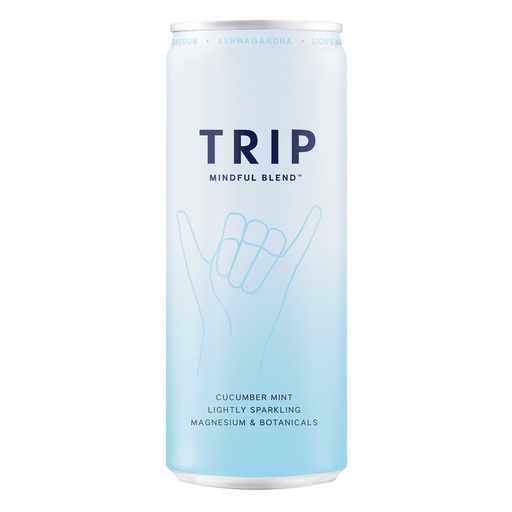 [13533] [25% OFF] Trip Mindful Blends Drink - Cucumber Mint X 12 X 250ml