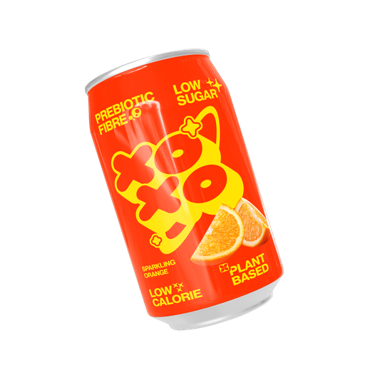 [14026] XOXO Prebiotic Sparkling Soda - Orange X 12 X 330ml